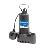 1/3HP Cast Iron Effluent Pump - 10' Power Cord