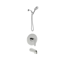 Blis Three Function  Tub & Shower W/ Non Div Spout Trim Kit