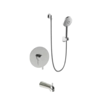 Jovi Three Function  Shower W/ Wall Bracket & Div Tub Spt Trim Kit