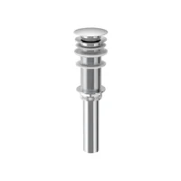 Brass Push Pop-up Less Over Flow