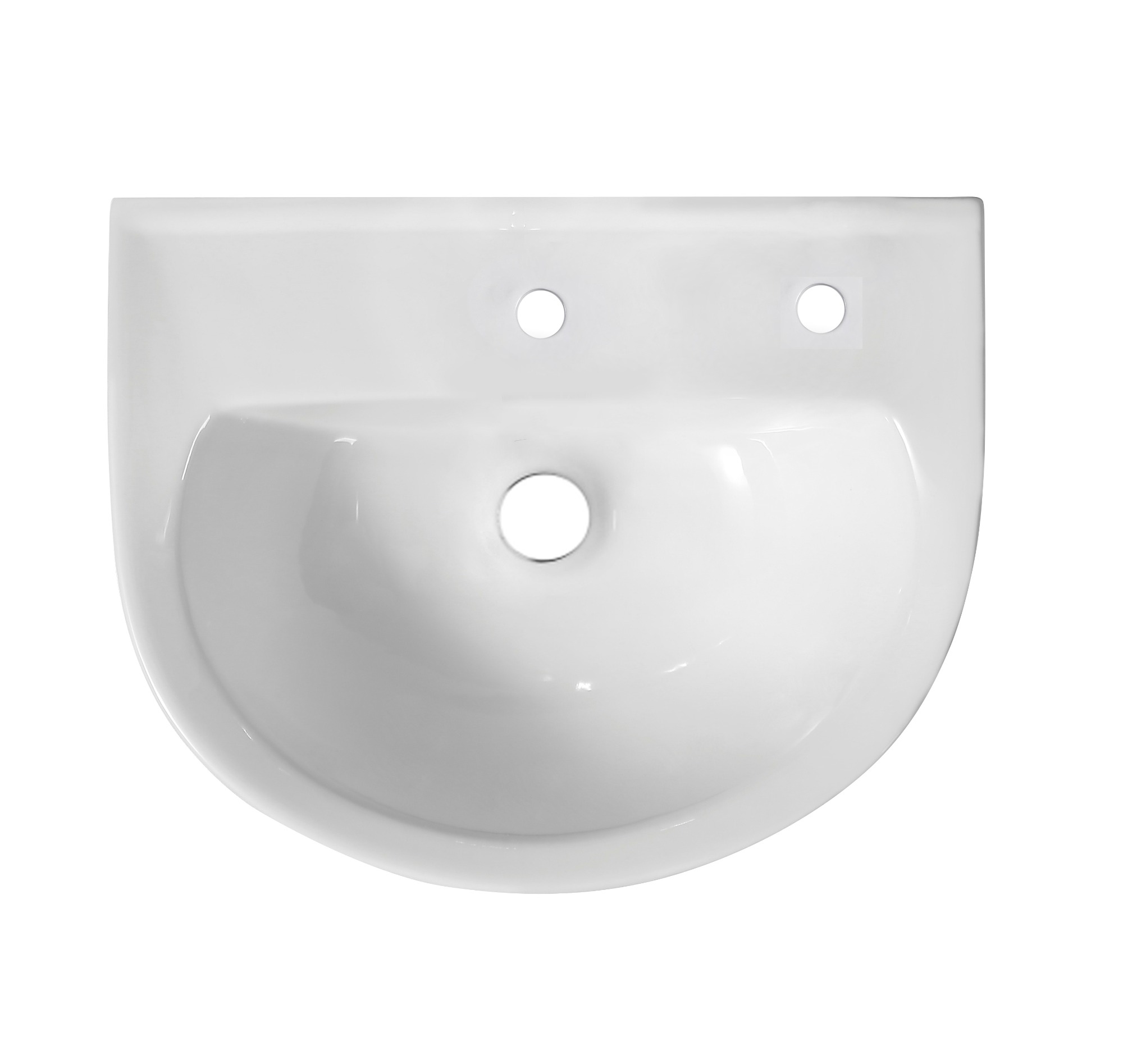22" Wall Hung Lav - 1 Hole With Soap